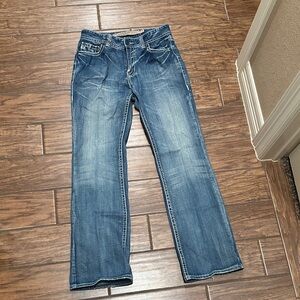 Men’s rock and roll cowboy jeans size 33x36